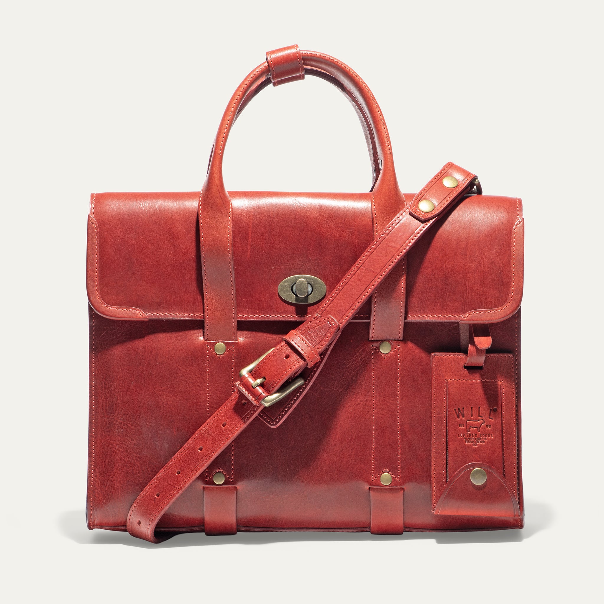 William Slim Briefcase - Will Leather Goods